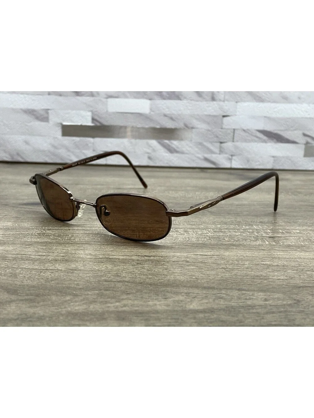 Maui Jim MJ-135-23 Brown Copper Sunglasses 135 Japan Designer Unisex FRAMES ONLY